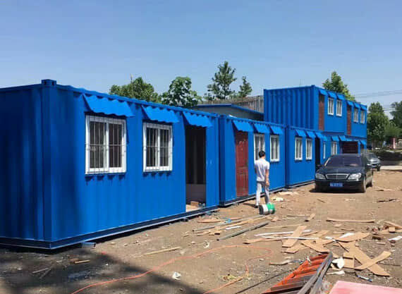 3m*6m焊接式瓦楞集裝箱活動(dòng)房